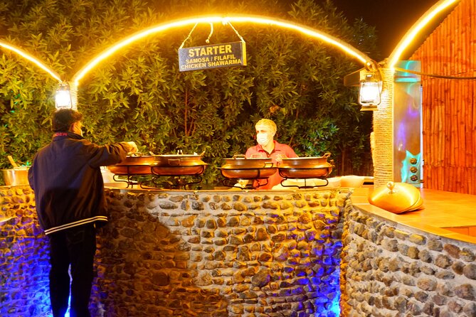 Al Madam Red Sand Safari with BBQ Dinner & Traditional Show - BBQ Dinner and Evening Entertainment