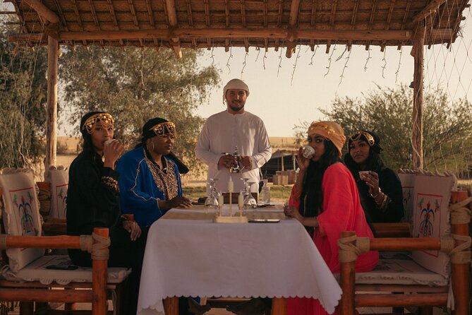 Al Marmoom Oasis Luxury Tent with Bedouin Dinner - Your cabana or Arabic tent before dinner