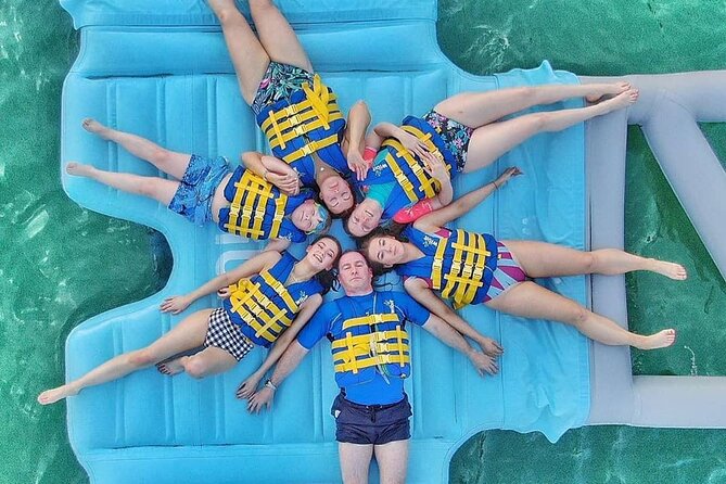 Aqua Fun Dubai Admission Ticket - Tackling More Than 110 Inflatable Obstacles