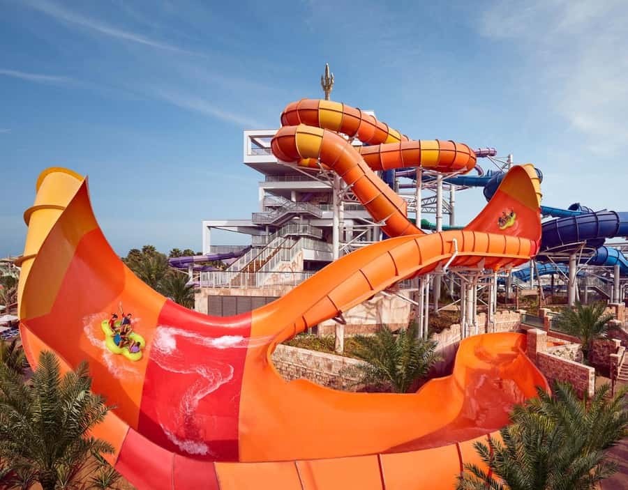 Aquaventure World Waterpark Ticket at Atlantis Dubai - Heat, clothing, and changing facilities
