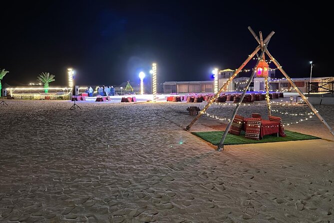Arabian Desert Safari Abu Dhabi: 6Hour Tour with BBQ & Live Shows - Sandboarding and Camel Photos