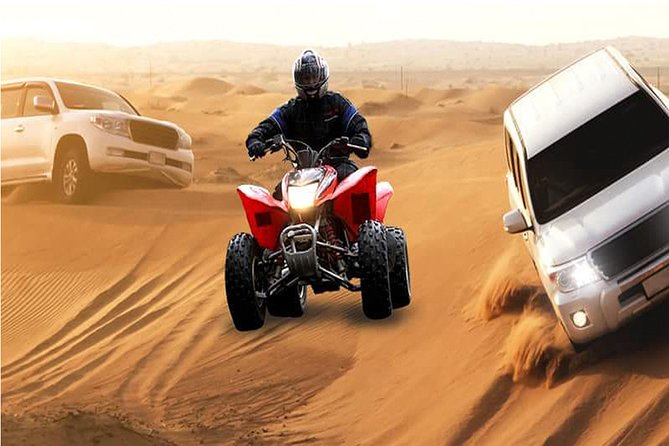 Arabian Desert Safari Dubai - Dinner at the open-air campsite