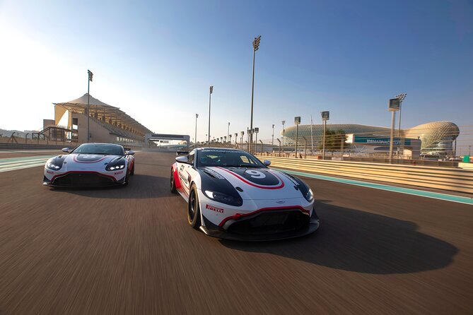 Aston Martin GT4 Driving Experience _ Full - Learning the Yas circuit one turn at a time