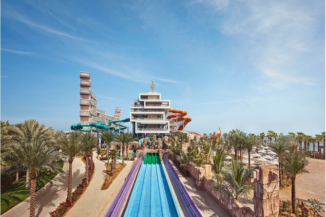 Atlantis Aquaventure Ticket (with options for Aquarium), Dubai - The major slides: Leap of Faith and Poseidon’s Revenge