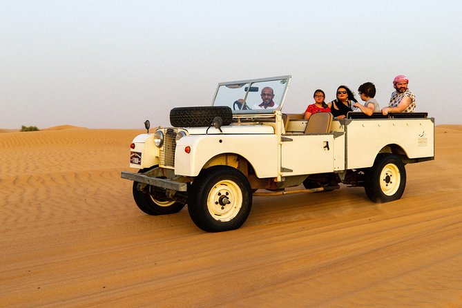 Authentic Safari in Vintage Land Rover with Traditional Dinner - Hotel Pickup and the Road Out of Dubai