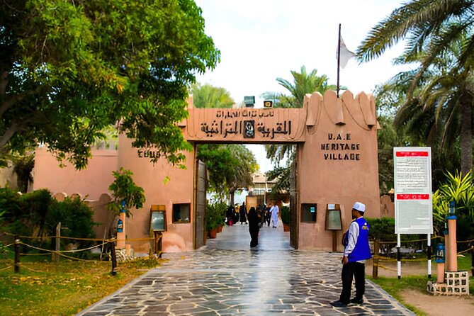 BAPS Hindu Temple And Sheikh Zayed Mosque Tour - Heritage Village: a quick look at pre-oil Abu Dhabi