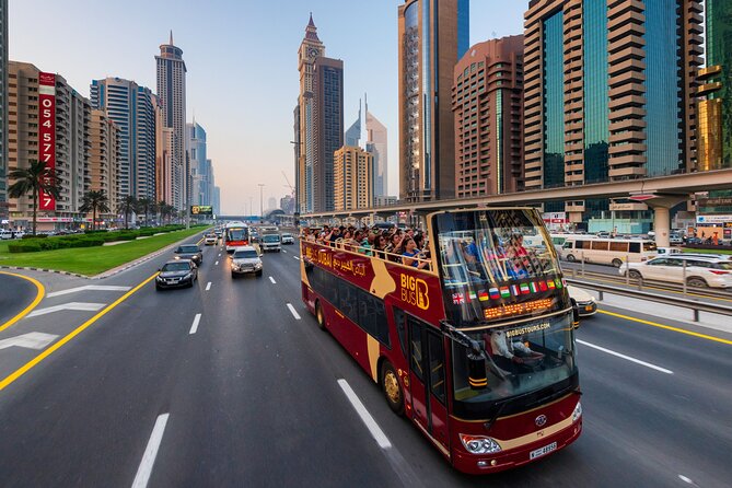 Big Bus Dubai Hop-On, Hop-Off Sightseeing Tour by Open-Top Bus - What the audio commentary adds