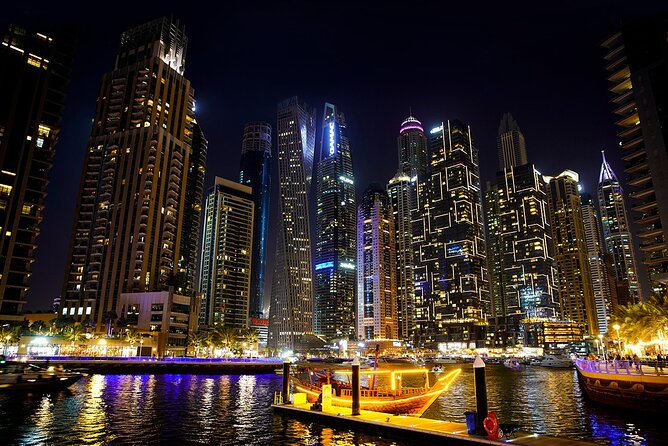 Big Bus Dubai Open Top Night Tour - Sheikh Zayed Road and Dubai’s Wall of Towers