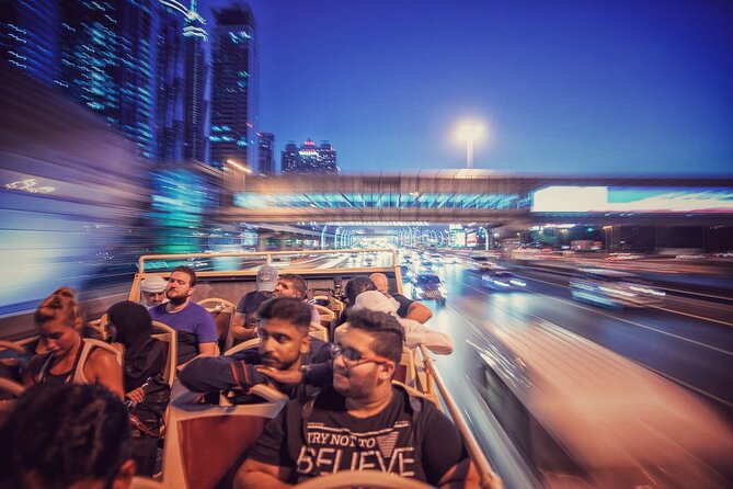 Big Bus Dubai Open Top Night Tour - Palm Jumeirah and the Water Views