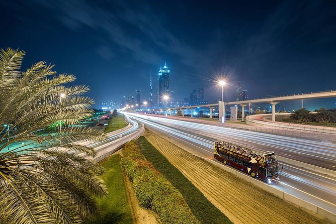Big Bus Dubai Open Top Night Tour - Starting at Dubai Mall in Downtown Dubai