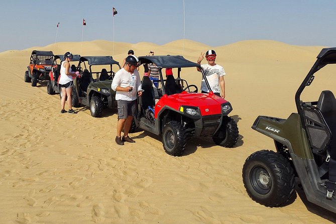 Buggy Safari with BBQ, Live Entertainment - From Dubai hotel pickup to open desert