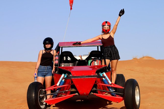 Buggy Self-drive In Red Desert - Hotel pickup makes the four-hour plan easier