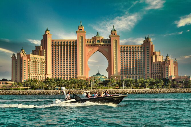 Burj Al Arab 100 Minute Boat Tour - Ain Dubai and the first big photo stop
