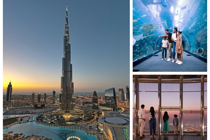 Burj Khalifa At the Top & Dubai Aquarium Combo Entrance Tickets - The elevator ride to At the Top