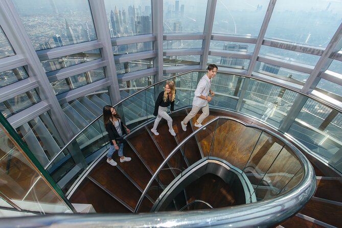 Burj Khalifa At the Top Observation Deck Admission Ticket Dubai - The high-speed elevator and Dubai’s story