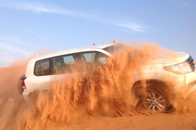 Camel Trekking and Morning Safari with Sand Boarding - Dune Bashing for 30 to 40 Minutes