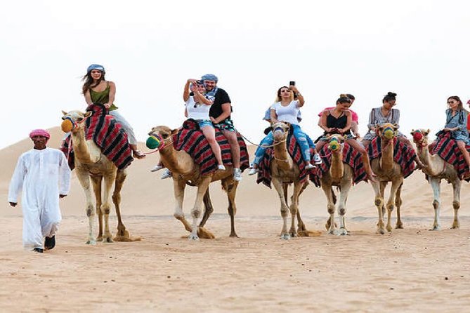 Camel Trekking and Morning Safari with Sand Boarding - Twenty Minutes on a Camel