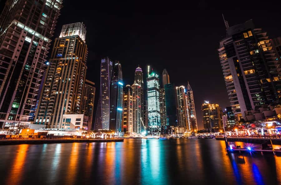 City of Lights: Dubai Night Experience - Dubai Canal: lights, water, and a change of pace