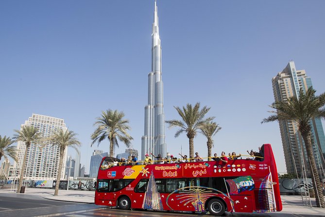 City Sightseeing Dubai Hop-On Hop-Off Bus Tour - Red Route: old Dubai, creek views, and Downtown