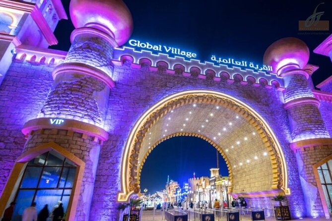 Combo: Dubai Frame & Global Village Tickets Only - What the ticket price includes, and what it does not