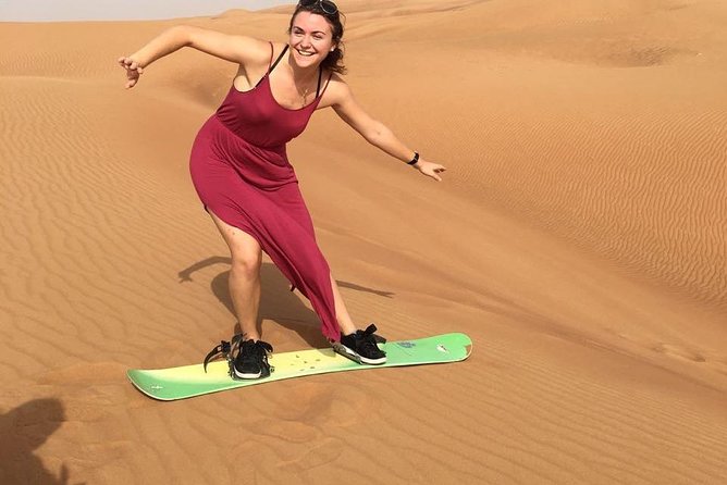 DEAL: Sheikh Zayed Grand Mosque and Dubai Red Dunes with BBQ Dinner - Heading into Dubai’s red dunes