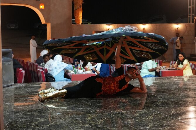 Deluxe Premium Dubai Desert Safari with Camel Ride, and Live Show - From Dubai hotel to Lahbab’s red sands