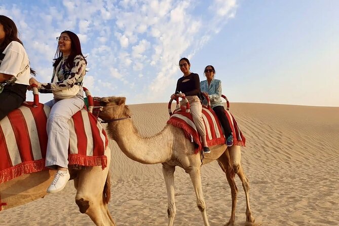 Desert Adventure with ATV and Camel Ride and Live Shows - Sunset photography, costumes, and henna