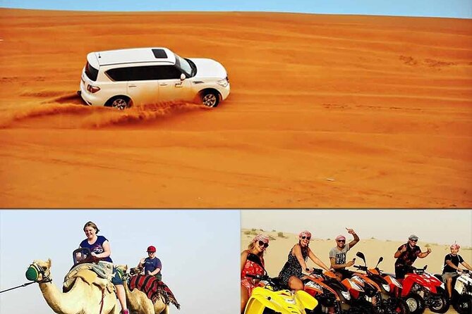 Desert Adventure with ATV and Camel Ride and Live Shows - Tanura, belly dance, and the final fire show