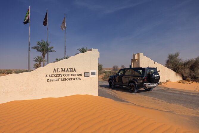 Desert Conservation Wildlife Drive & Breakfast at Al Maha Resort - The royal lake bird sanctuary