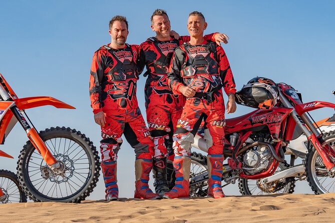 Desert Motorbike Tour in Dubai - Climbing dunes and handling tougher sections
