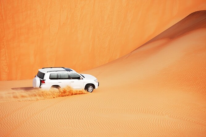 Desert Safari Abu Dhabi w/ Sand Boarding, Camel Ride & BBQ Dinner - Dinner with a broad buffet menu