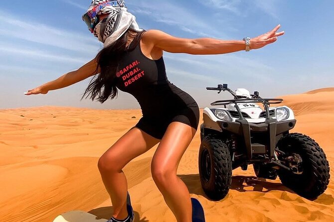 Desert Safari Adventure Dubai - BBQ dinner, Arabic coffee, and buffet choices
