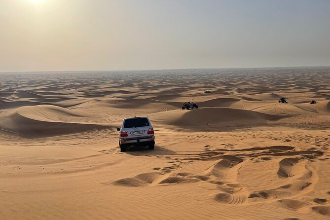 Desert safari adventure with BBQ dinner - Two hours at Al Khaima Tours camp
