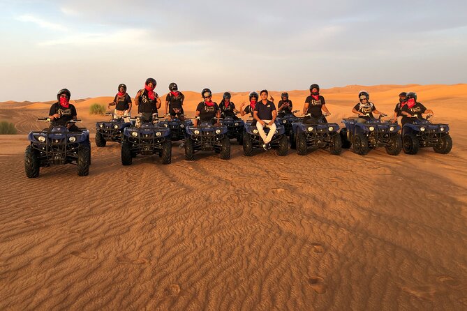 Desert Safari and Quad Bike Experience in Dubai with Dinner - Quad biking gives you control for 30 minutes