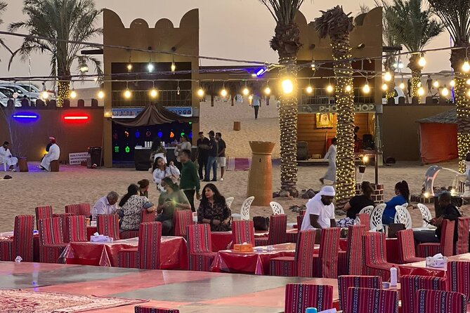 Desert Safari and Sandboarding with Dinner in Dubai - Sandboarding on the desert slopes