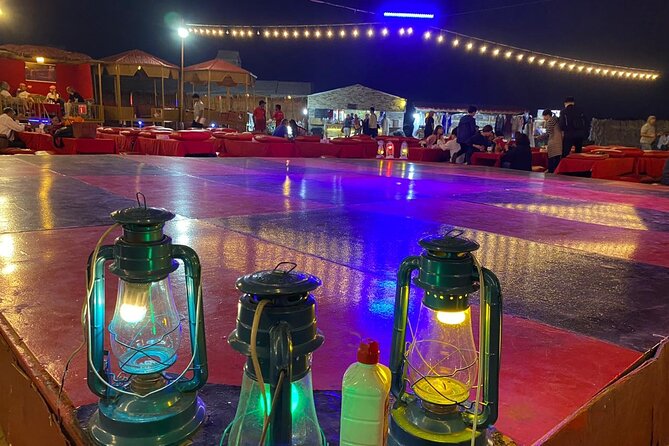 Desert Safari and Sandboarding with Dinner in Dubai - Sunset and the shift from adventure to dinner
