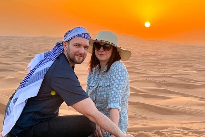 Desert Safari BBQ dinner, Camel ride & sandboarding from Dubai - Transport, Group Size, and Comfort