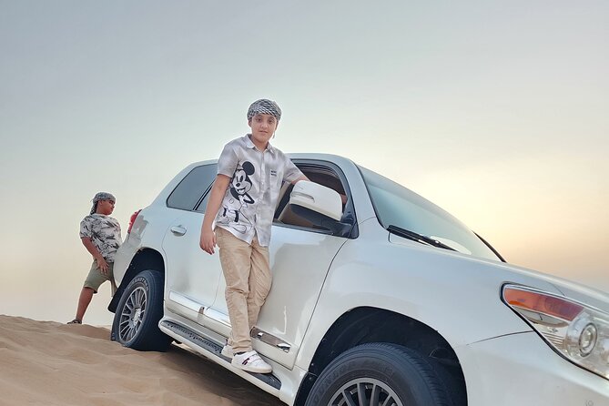 Desert Safari BBQ Dinner, Live Shows, ATV Bikes, Sandboarding - Three live shows finish the evening