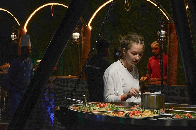 Desert Safari, City Tour & Dhow Cruise in Marina Enjoy In Dubai - Spice Souk, Gold Souk and the limits of short stops