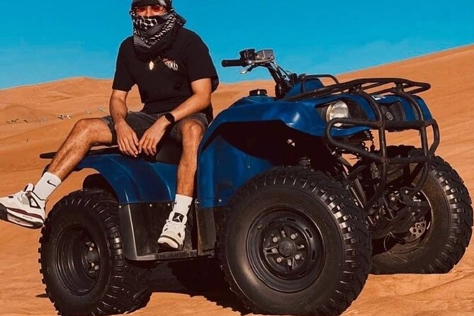 Desert Safari Dubai 25 minutes Quad Bike Free Camel Ride BBQ Dinner - Six things to know before you book