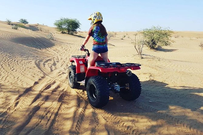 Desert Safari Dubai (PREMIUM VIP) - Quad bikes for 25 to 30 minutes