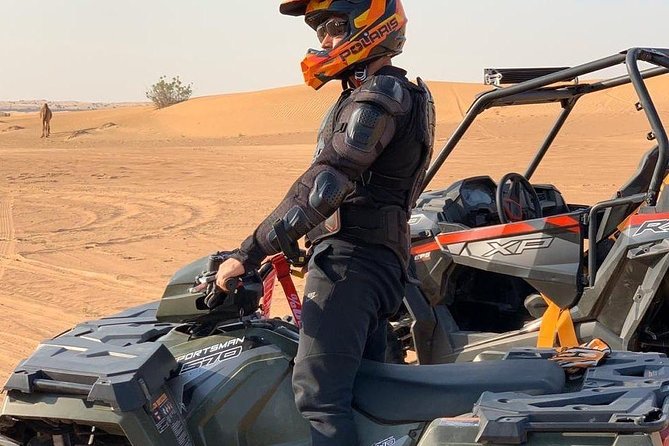 Desert Safari Dubai (PREMIUM VIP) - Henna, Arabic clothing, tea, and camp time