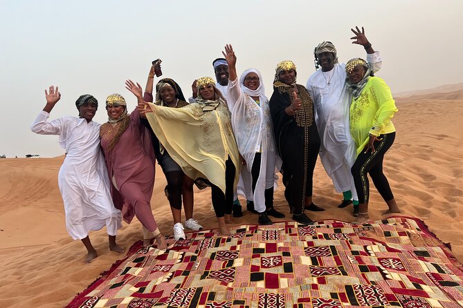 Desert Safari Dubai & Quad Bike with Dinner - Three Shows: Belly Dancing, Fire, and Tanura