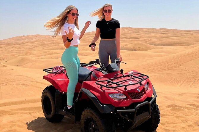 Desert Safari Dubai Red Dunes Safari With Live BBQ Buffet Dinner - Ten Minutes for Desert Photos