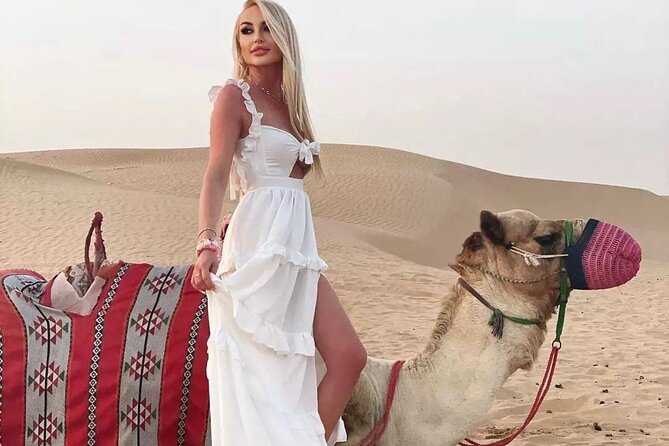 Desert Safari Dubai Red Dunes Safari With Live BBQ Buffet Dinner - Dune Bashing Across the Red Sand