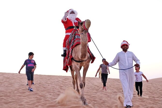Desert Safari Dubai Sand Bashing, Camel Ride, Shows, Live BBQ - Timing, clothing, and family considerations