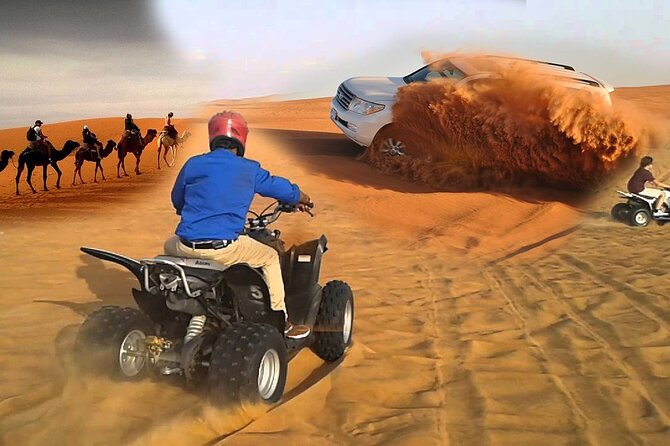 Desert safari Dubai with BBQ Dinner - The BBQ buffet and evening camp