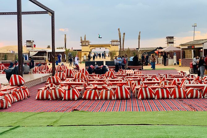 Desert Safari Dubai with BBQ Dinner & Camel Ride - BBQ dinner includes useful meal choices