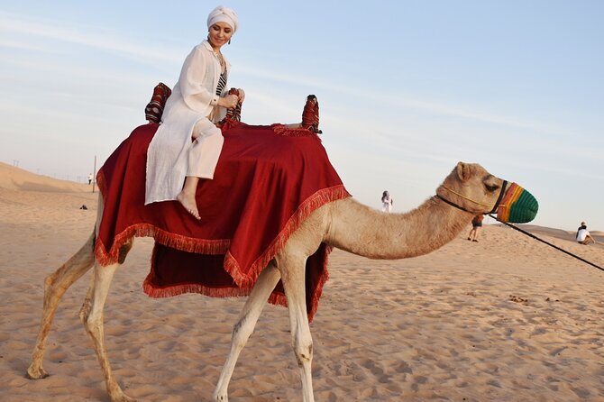 Desert Safari Dubai with Dune Bashing, Activities and Dinner - Dinner under the evening lights