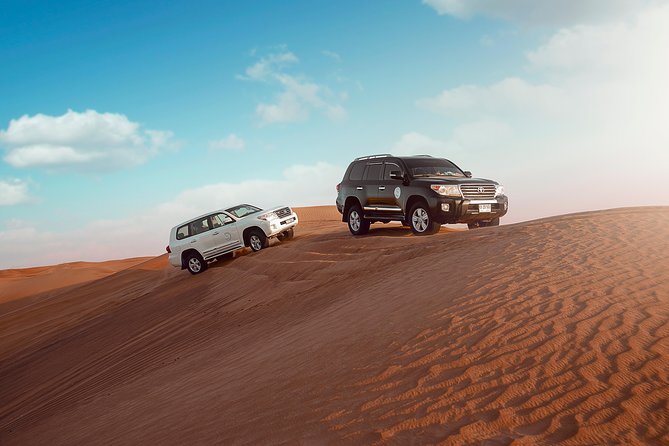 Desert Safari Dubai with Dune Bashing, Sandboarding, Camel Ride, 5 Shows, Dinner - Pickup problems can shape the whole evening